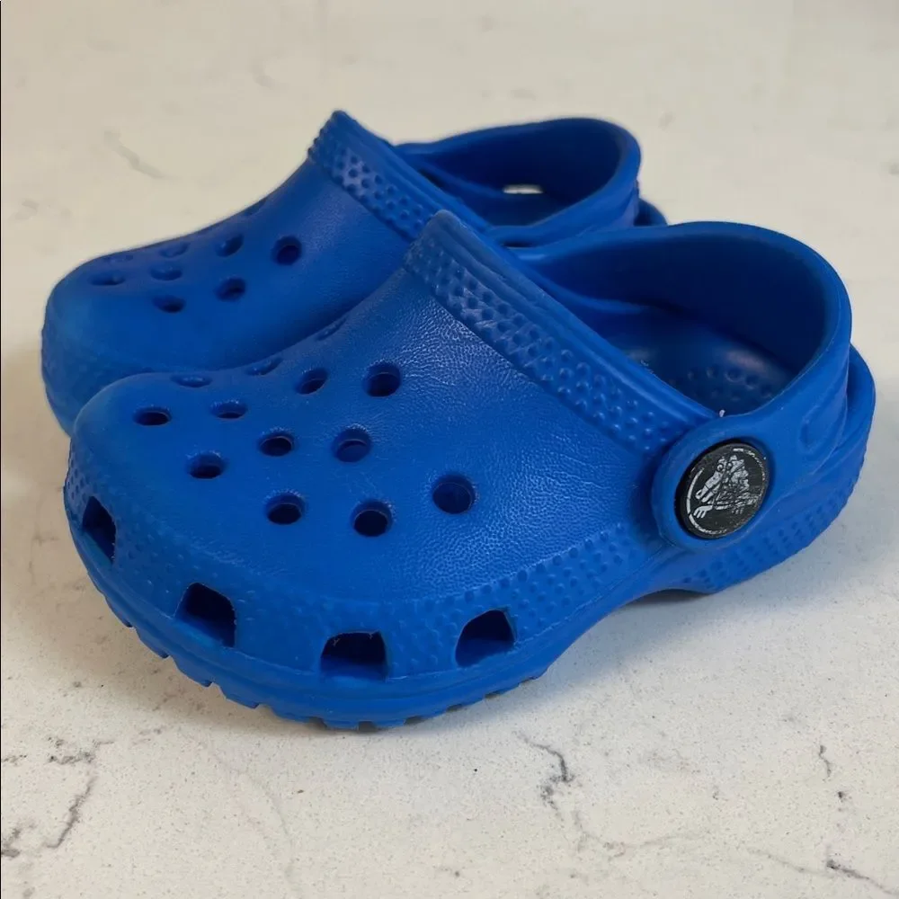 Toddler CROCS LITTLES™ CLOGS Size 4 Blue